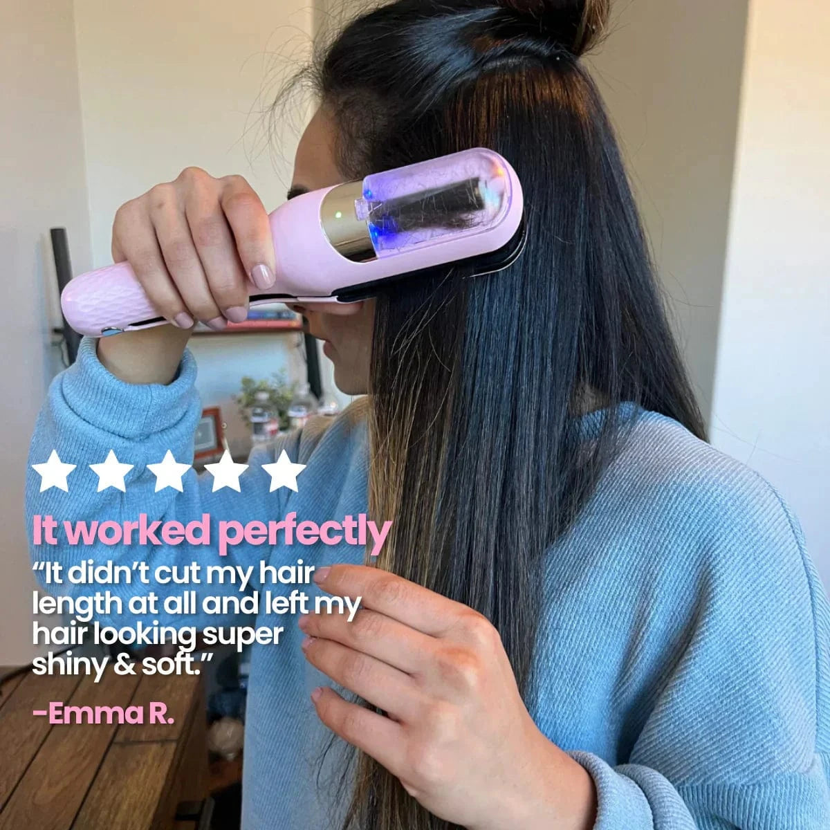 Trimmy™ - Automatic Split-ends Remover for Smooth, Healthy Hair