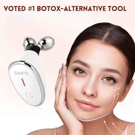 Forever Lily™ Face Snatcher | Facial Lifting EMS Roller | Face Snatcher Jawline Massage
