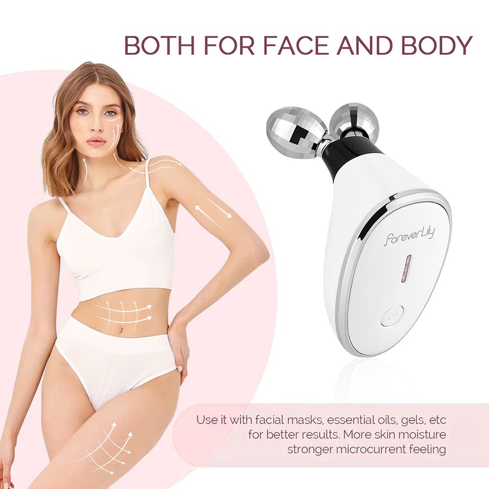 Forever Lily™ Face Snatcher | Facial Lifting EMS Roller | Face Snatcher Jawline Massage