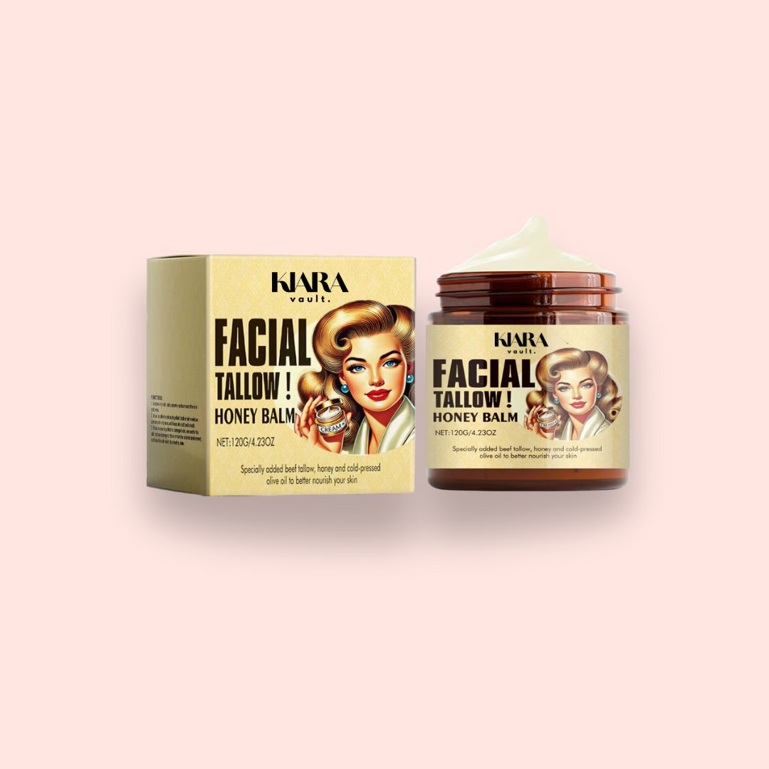 Organic Beef Tallow Face Cream | All natural No Chemicals | Olive Oil & Manuka Honey