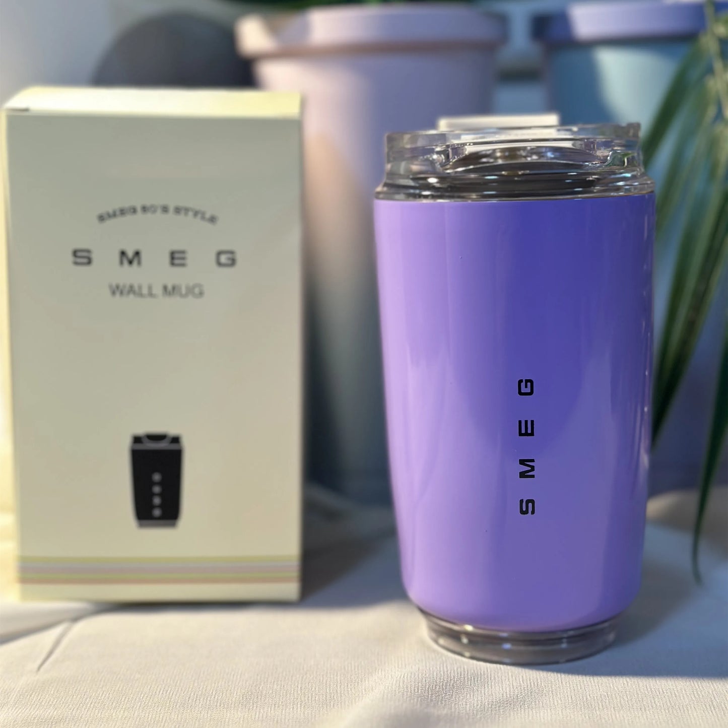 SMEG - Travel Thermos I Stilfuld og isoleret drikkekop (250 ml)